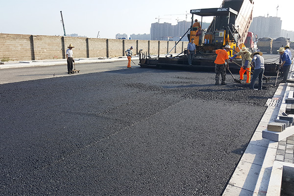 沥青道路施工的准备