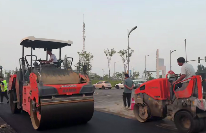 郑州沥青路面“诞生记”