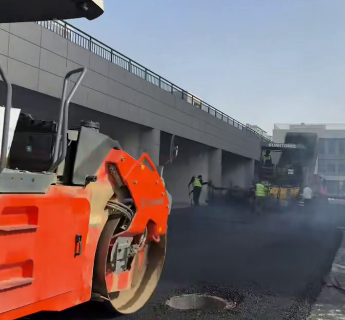 郑州沥青路面施工的环保革新者