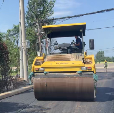 高粘高弹改性沥青路面施工,重载抗变形,长期通车零病害
